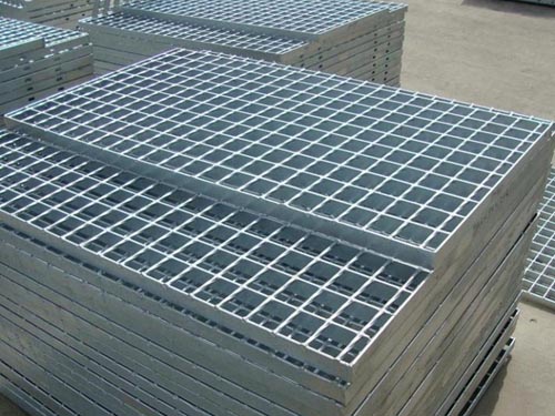 熱浸鋅平臺(tái)鋼格柵板