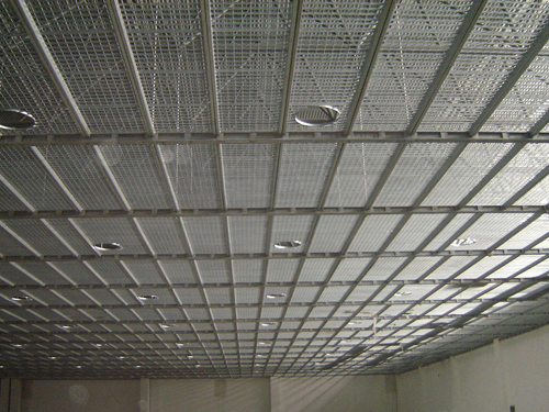 建筑吊頂鋼格板1